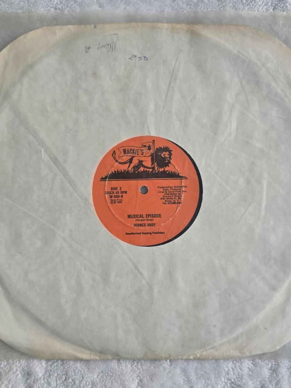 Sugar Minnott / Horace Andy – Wicked Ah Go Feel It / Musical Episode